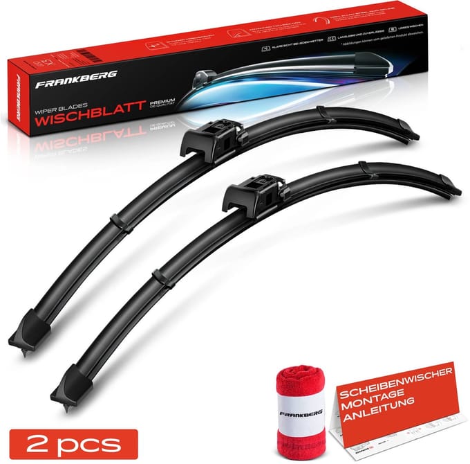 Frankberg 2x ruitenwisserblad voor links/rechts voor MG MG 3 1.5L