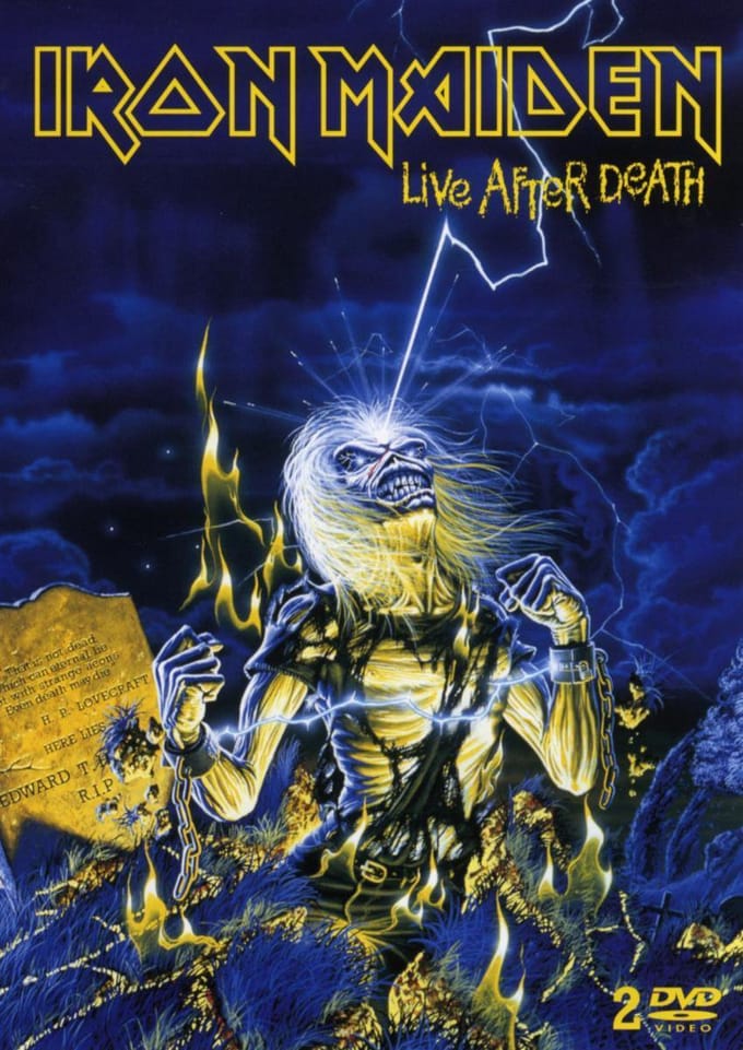 Iron Maiden DVD - Live After Death - voor Geen - standaard