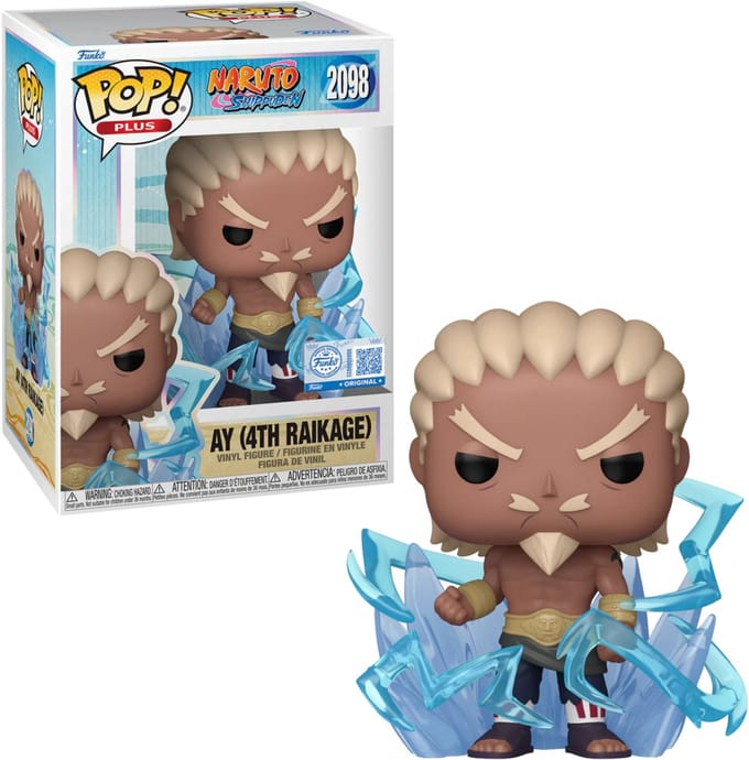 Funko Pop! Plus: Naruto - Ay (4th Raikage) #2098 Special Edition Exclusive