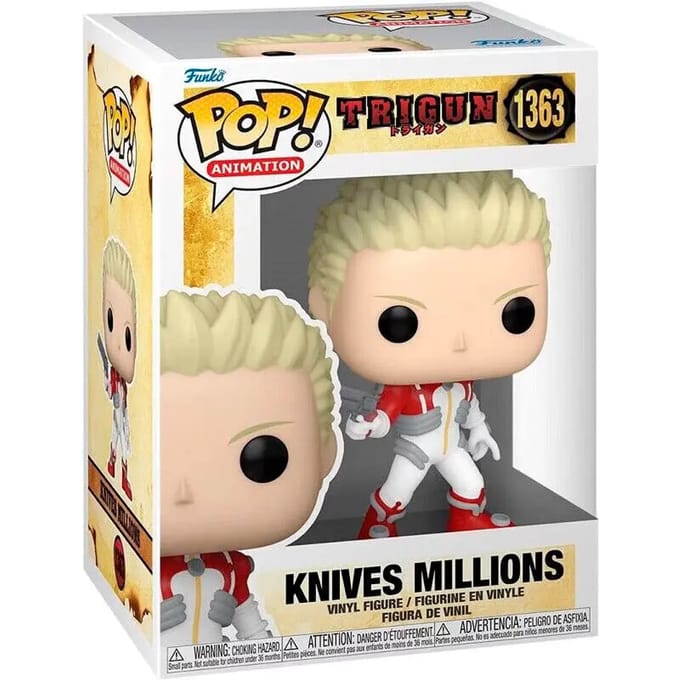 Funko Trigun - POP! Television Knives 9 cm Verzamelfiguur - Multicolours