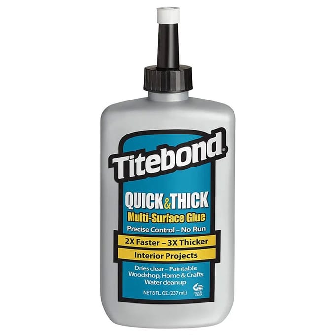 Titebond Quick & Thick Multi-Surface Glue (237mL)