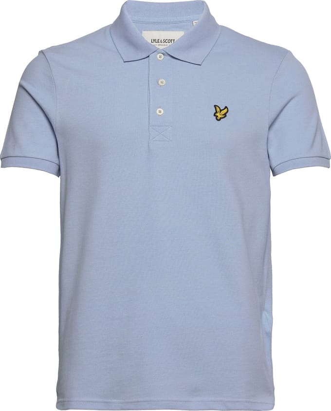 Lyle and Scott Polo Lichtblauw - Maat M - Heren