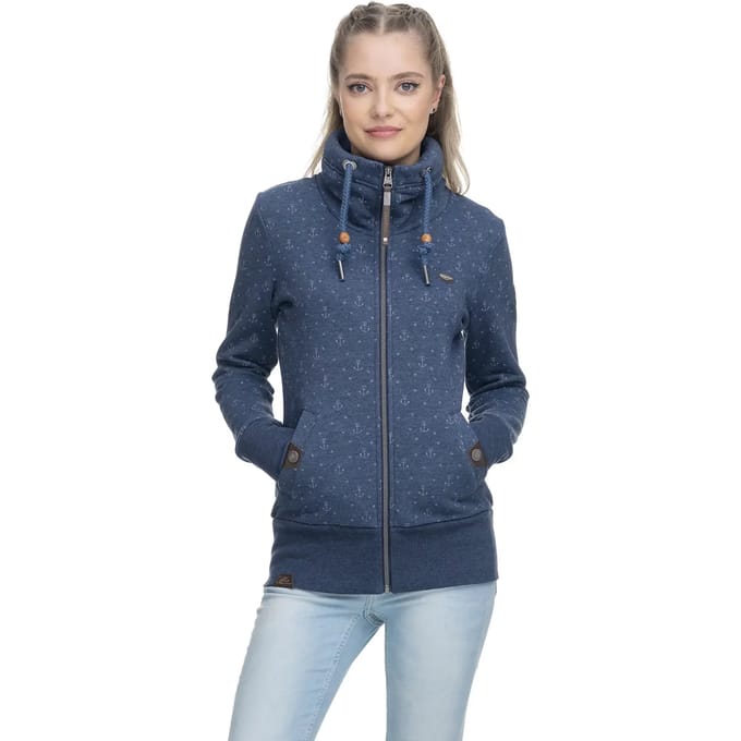 Damessweatshirt met rits Ragwear Rylie Marina