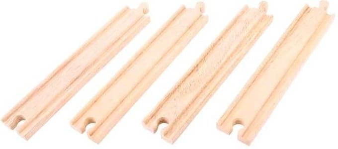 Rails - Rechte stukken - Lang - 4dlg.