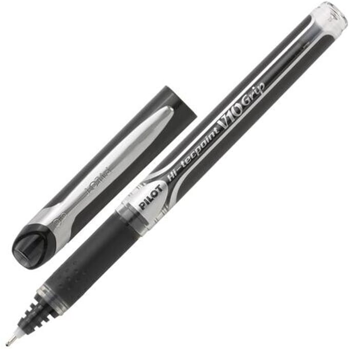 Rollerpen PILOT Hi-Tecpoint Grip V10 breed zwart