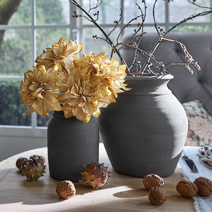 LOBERON Sierbloem set van 4 Cappellina geel/groen
