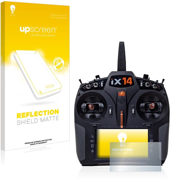 upscreen - Screenprotector voor Spektrum iX14 - Folie Beschermfolie anti glare matte
