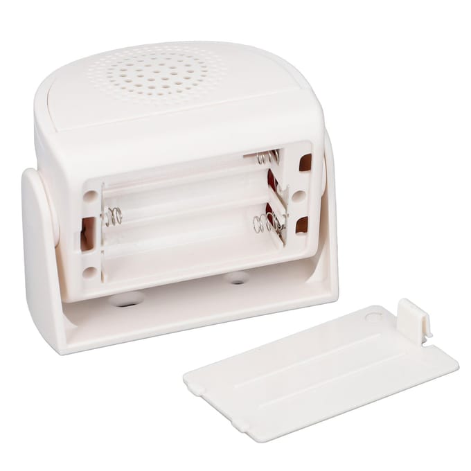 Bewegingssensor Deurbel 32 Melodieën 4 Volumeniveaus Binnen Commerciële Deur Entree Alert Welkomstzoemer white