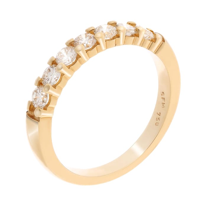 Orphelia RD-3050/54 - Ring - geelgoudkleurige 18 Karaat - Diamant 0.70 ct