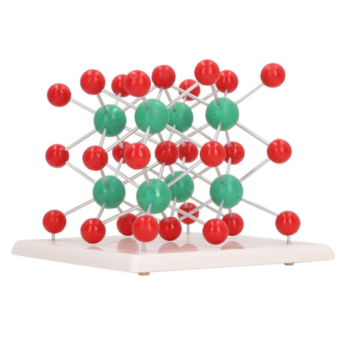 CsCI Kristalstructuurmodel Organische Chemie Moleculair Structuurmodel voor Studenten white