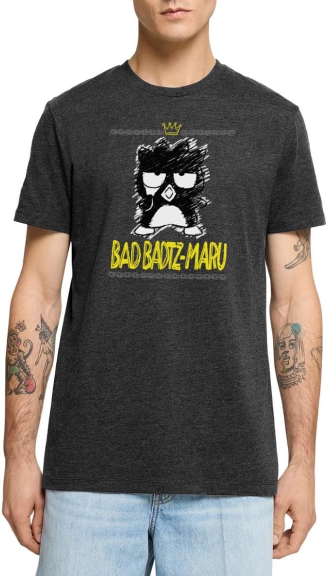 Bad Badtz Maru In De Geschetste Stijl Premium T Shirt Heren