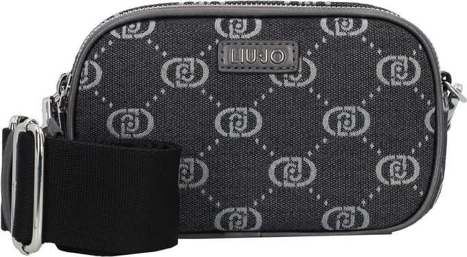 LIU JO Schoudertas Ridhi Camera Case Bag Nero Donkergrijs