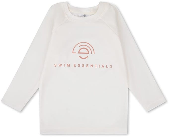 Swim Essentials UV Zwemshirt - Lange Mouwen - Wit - Pure Tones - 74/80