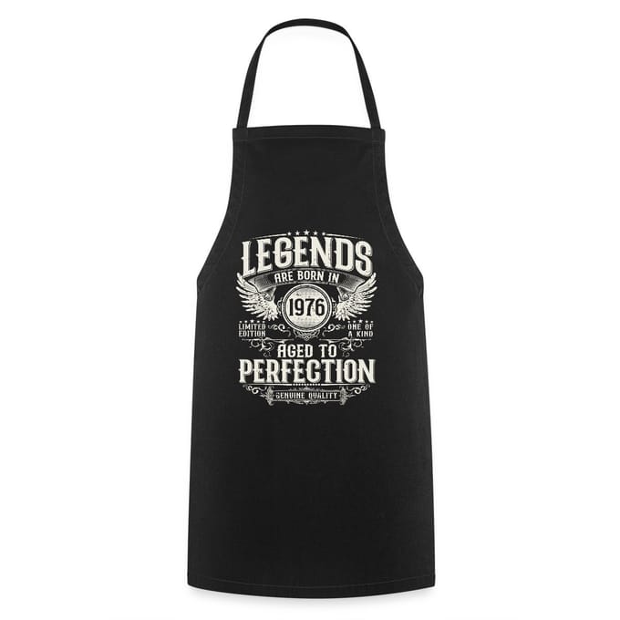 Legends Are Born In 1976 | Verjaardag Cadeau 50 Jaar Keukenschort