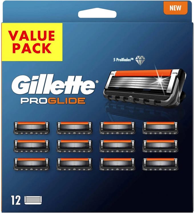 Gillette ProGlide Scheermesjes - 12 Vervangende Mesjes