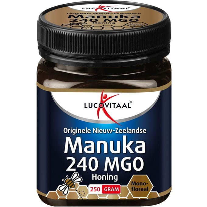 Lucovitaal Manuka Honing 240 MGO 250 gr