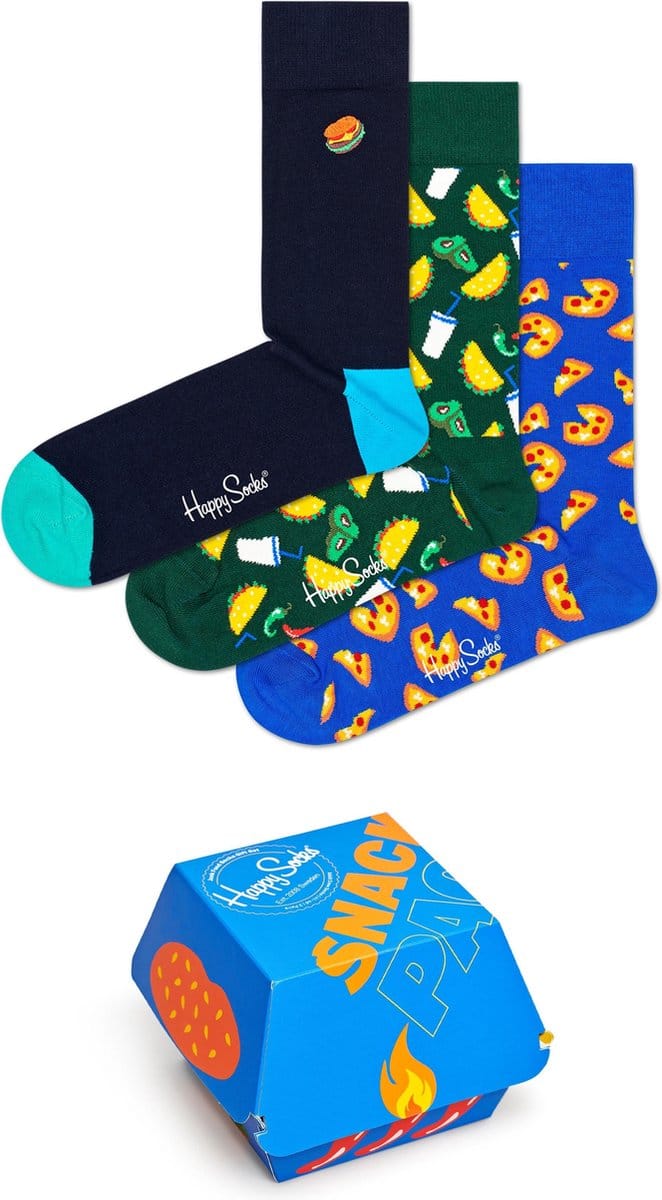Happy Socks Junk Food Giftbox - Maat 36-40