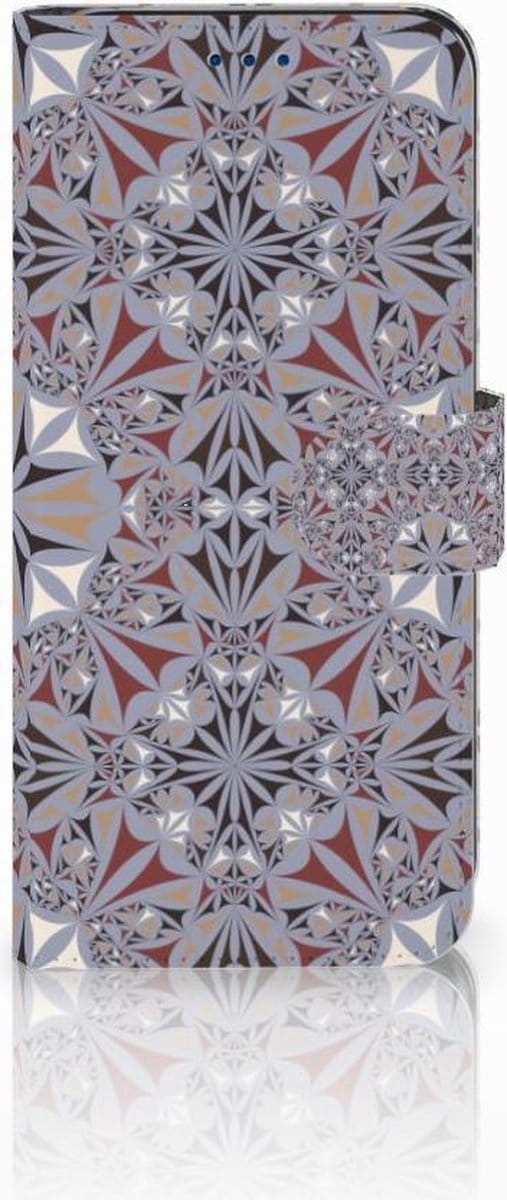 Samsung Galaxy S8 Bookcase Flower Tiles