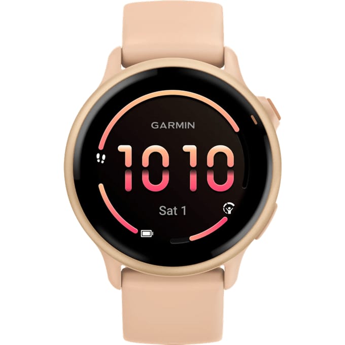 Garmin Vivoactive 6 - Smartwatch - Sporthorloge- Health - Fitness - 42 mm - Roze (Pink Dawn)