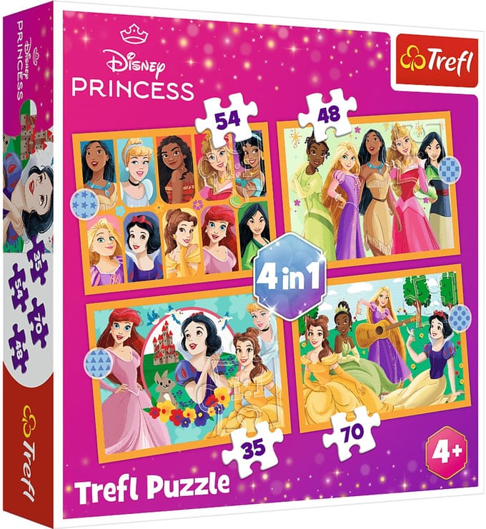 Disney-puzzel 4-in-1