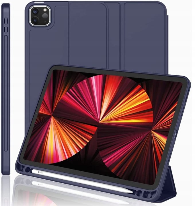 EtuiTab - Smartcase - Apple iPad Pro 11 - Ciemno-niebieski - Magneetfunctie