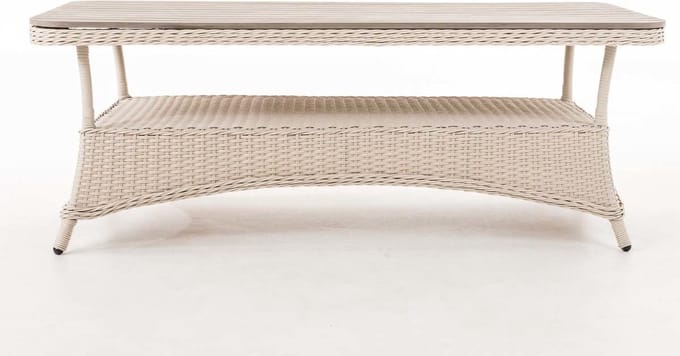 CLP Pandora - Loungetafel parelwit 160x80 cm