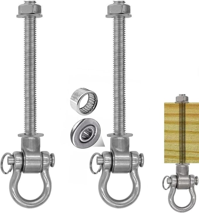 Zware Lager Hanger - Swing Hanger - Hangmat Stoel - 180° Draaihoek - 10 mm