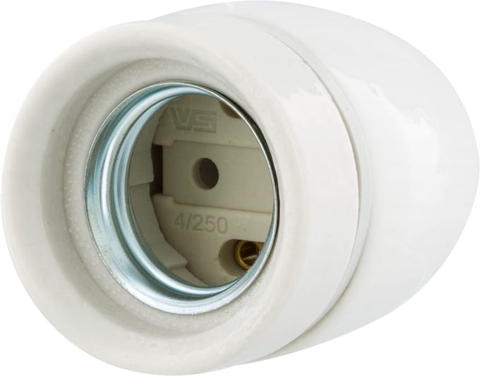 Q-Link fitting â€“ E27 â€“ hittebestendig â€“ max 100W â€“ wit