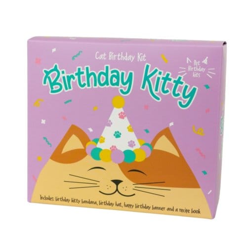 Huisdier verjaardagsset - Katten van Gift Republic