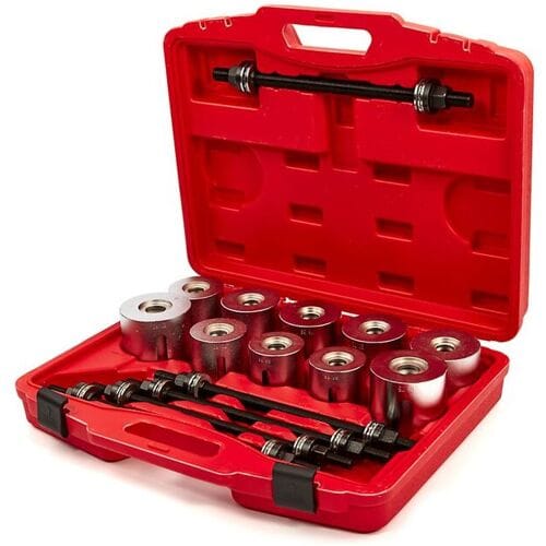 Universele Silentlager Draagarm rubber Demontage - en Montageset 34 - 90 mm.