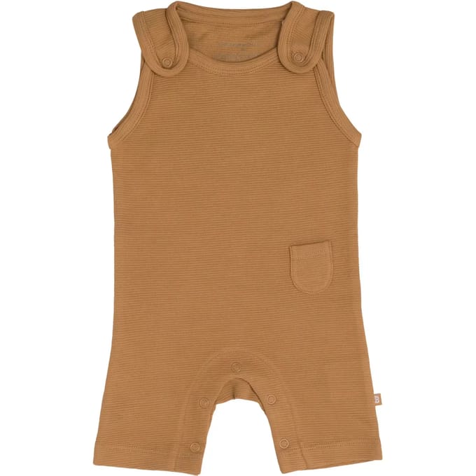 Baby's Only Salopette Pure - Caramel - 68 - 100% ecologisch katoen - GOTS