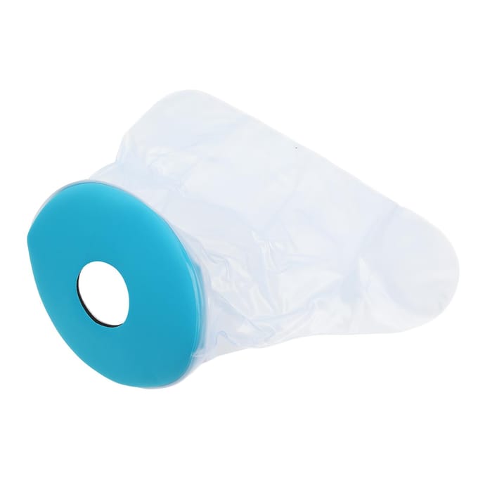 Couvre-pied résistant à l'eau Réutilisable Élastique Protection de cheville pour adultes white