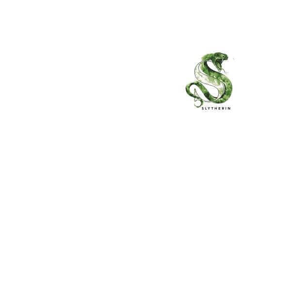 Harry Potter Slytherin Hoodie - White - M