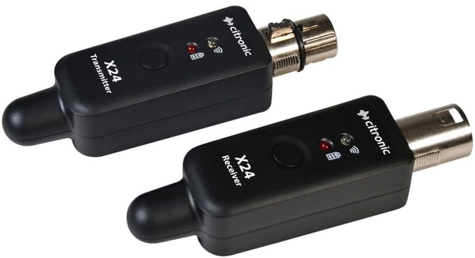 Citronic X24 Plug-in 2.4GHz Wireless Set voor microfoons
