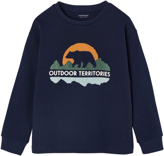 Vertbaudet T-shirt met lusmotief voor jongens