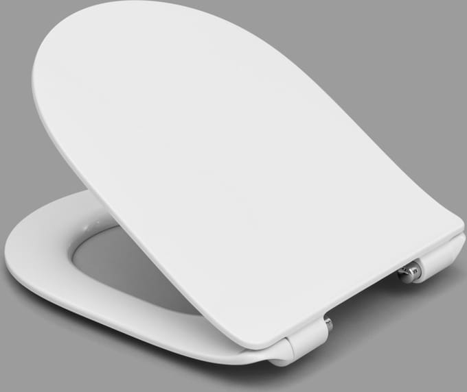 Toiletzitting Van Marcke Fora Take-off Softclose Duroplast Wit