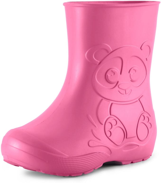 Ladeheid LA-CA-Panda Kinder Regenlaarzen - Rubber - Licht - EVA - Roze - 22/23
