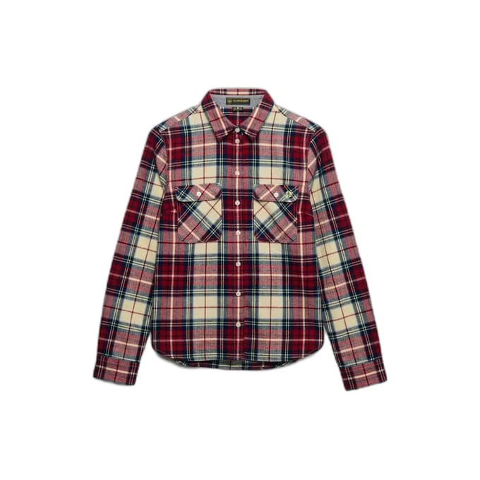 Flanellen geruite blouse dames Superdry Lumberjack