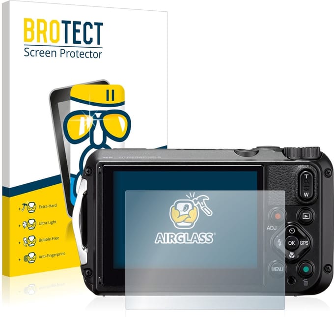 Screenprotector voor Ricoh WG-6 Beschermglas transparant