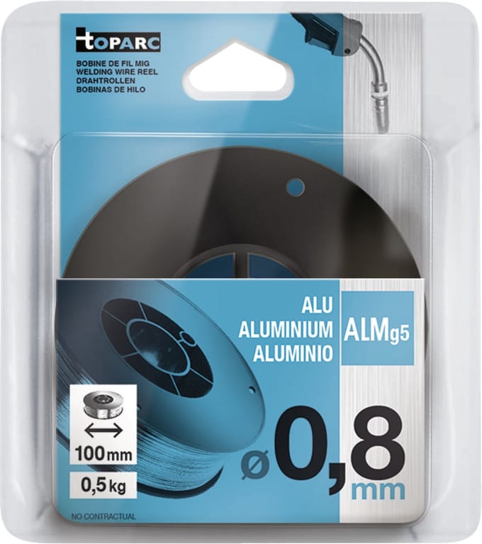 GYS Draadbobijn 100x0 8mm 0.5kg aluminium- 5193086548
