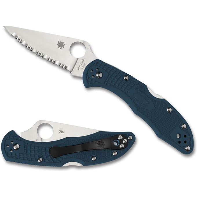 Spyderco Zakmes Delica 4 Lightweight Blue K390 SE