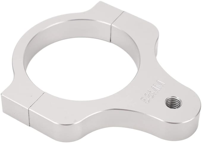 Dailygoody - Steering Damper Fork voor Motorfiets - Aluminium Bevestigingsbeugel voor Stabilisator