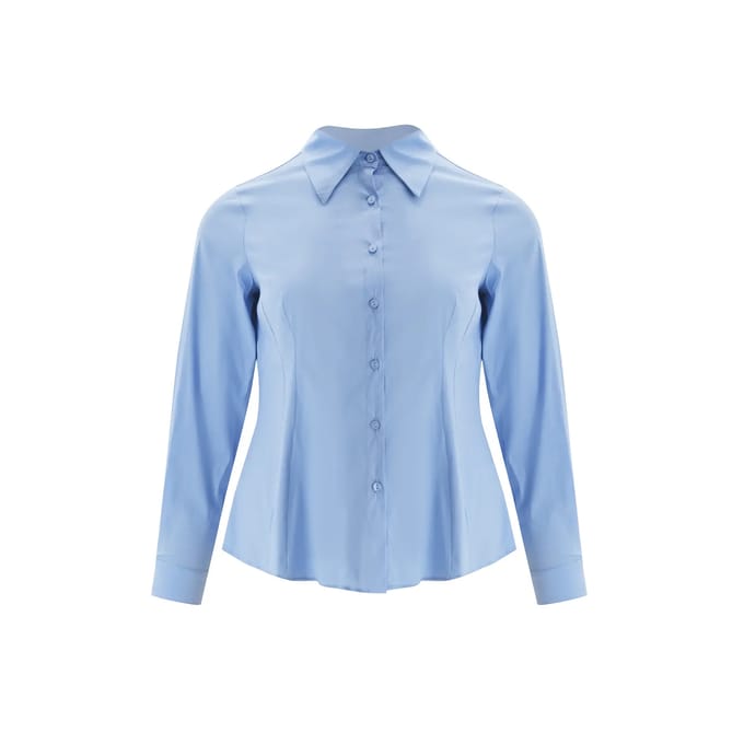 Dameshemd met lange mouwen Mat Fashion Basic