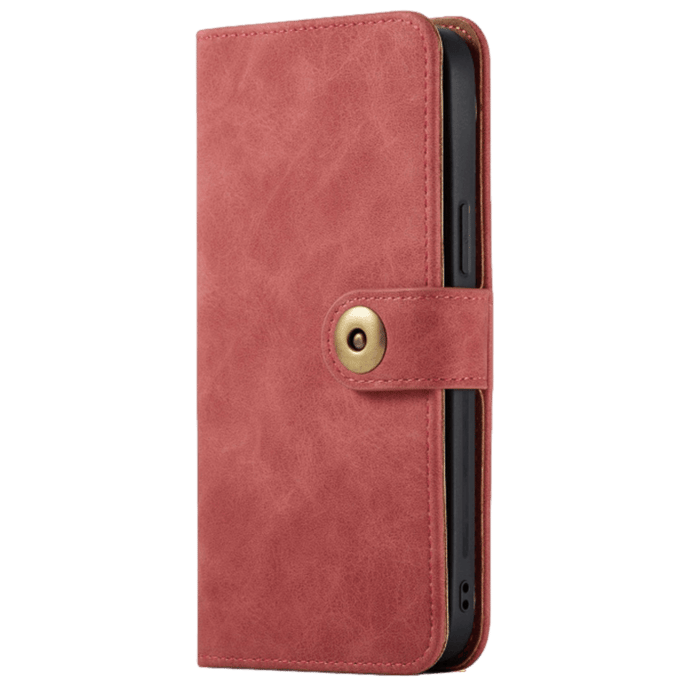 Mocaa iPhone 12 Mini Vintage 2-in-1 Wallet Hoesje Rood
