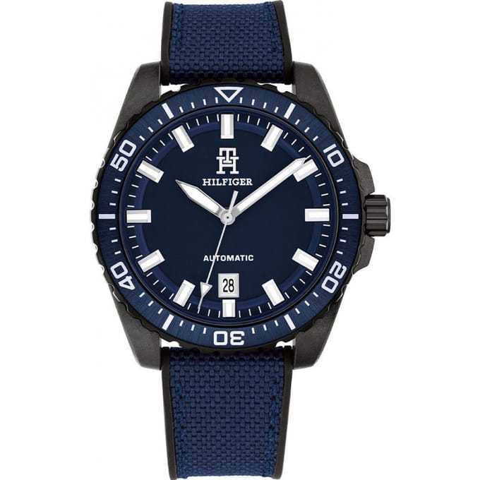 Tommy Hilfiger Herenhorloge Automatisch Zwart