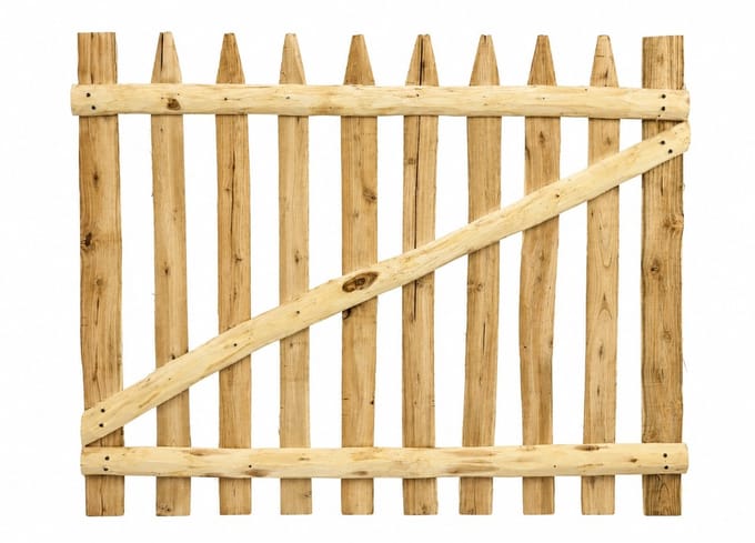 TuinChamp Poort Robinia 100x120 cm