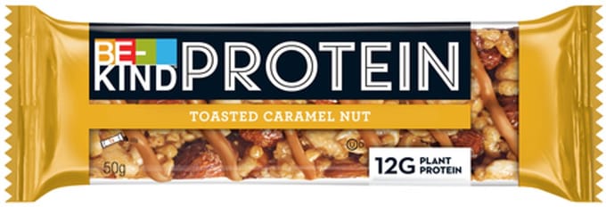 Be-Kind - Protein Toasted Caramel Nut - 12 x 50 gr - Omdoos 6x