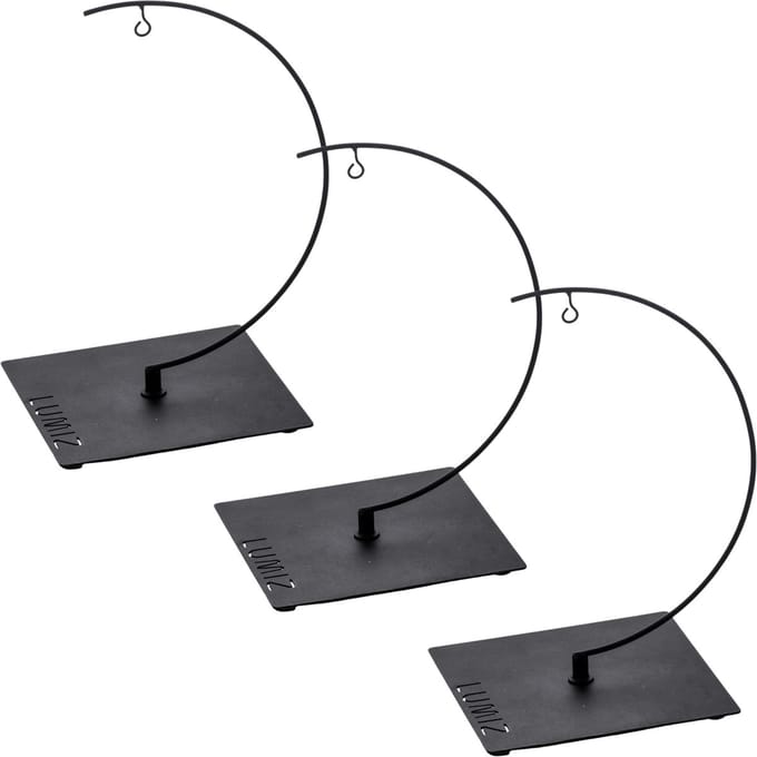 Lumiz Solar Lampion 3PACK Metalen Tafelcirkel - 31 cm