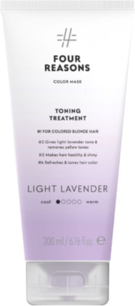Four Reasons - Color Mask Toning Treatment Light Lavender - 200ml