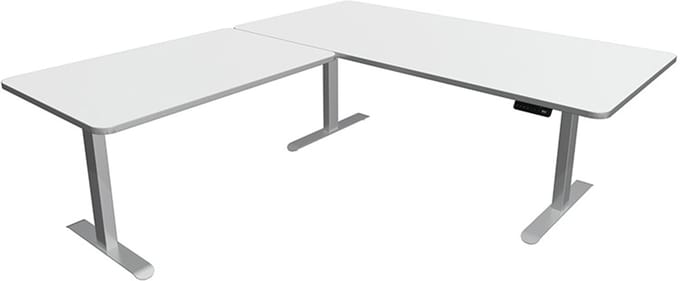 Zit sta hoekbureau Move-3 premium wit 200x220cm